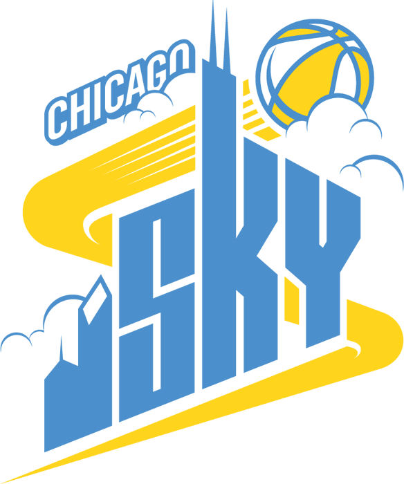 Chicago Sky 2006-Pres Primary Logo iron on transfers for T-shirts